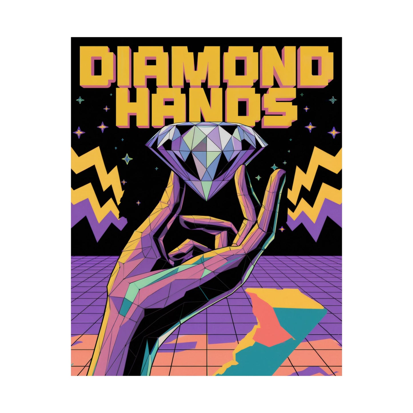 Diamond Hands Poster