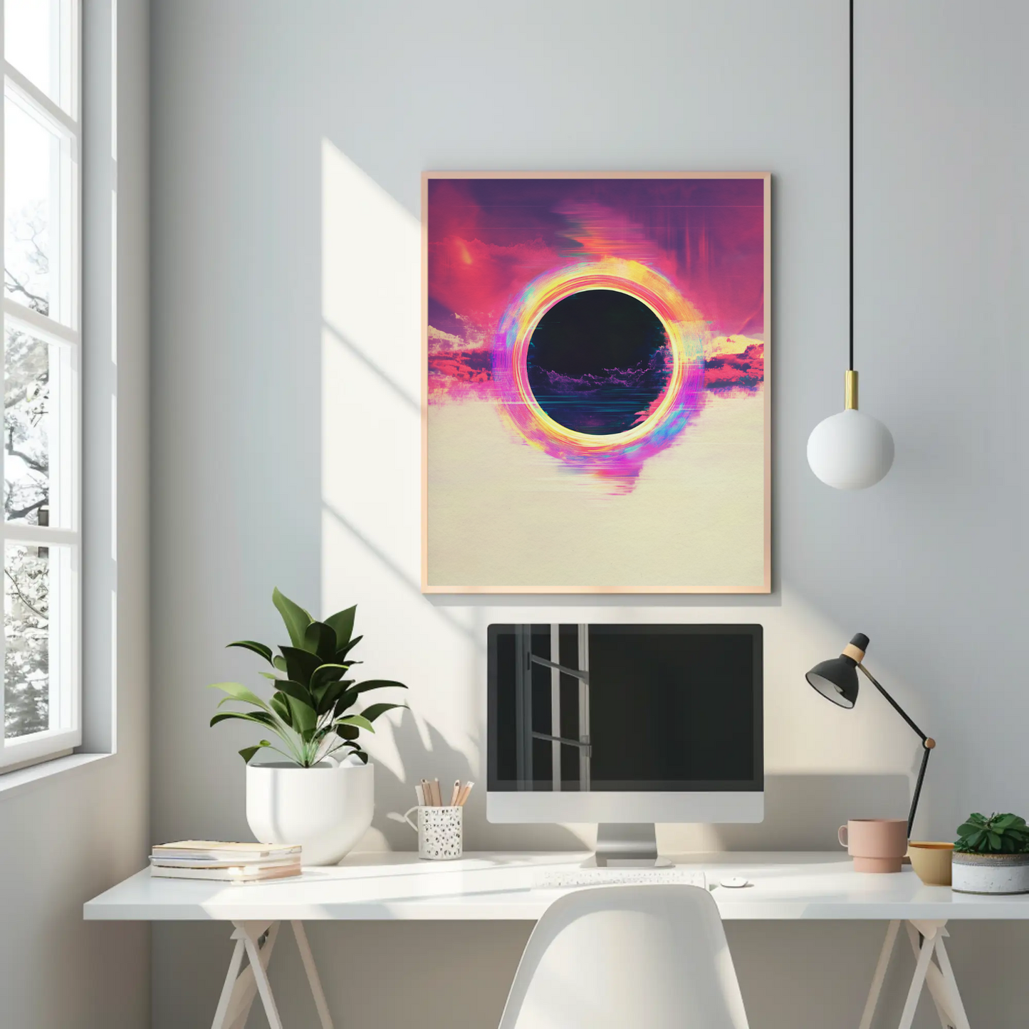 Solar Eclipse Poster