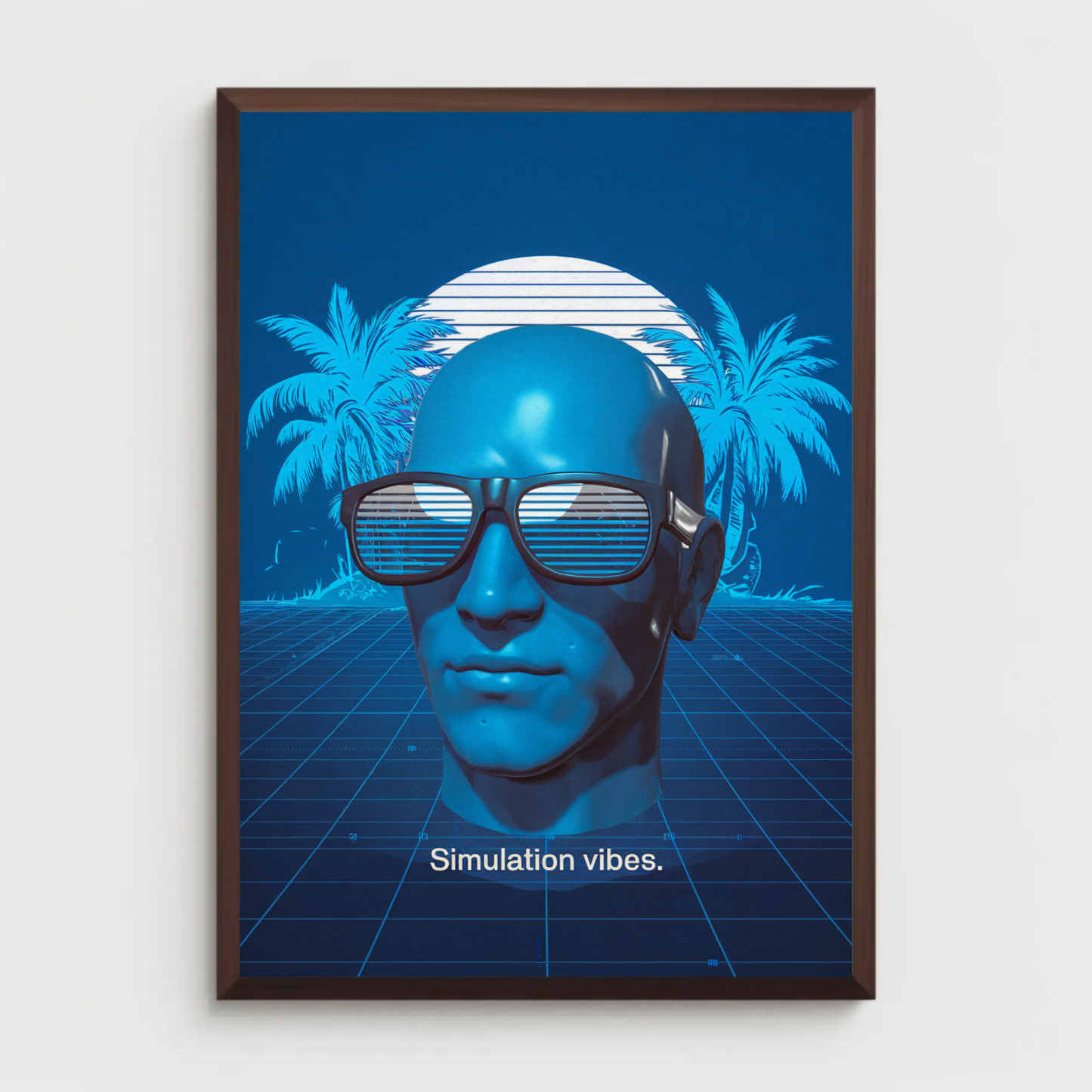 Simulation Vibes Poster