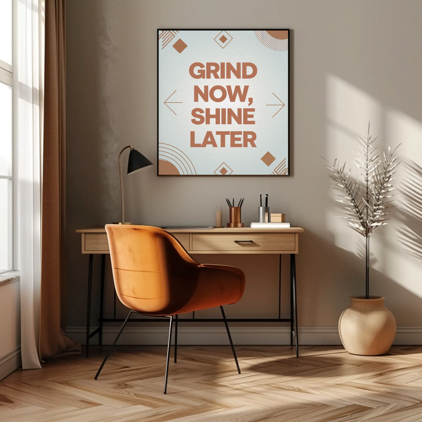 Grind Now Shine Later Poster